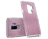 Etui Slim Armor Crystal Glitter do Samsung Galaxy S9+ różowe złoto - 424917 - zdjęcie 2